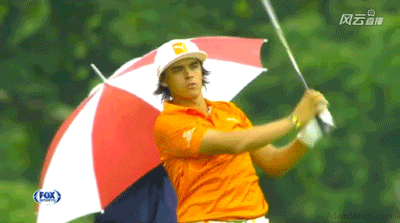 You're not supposed to eat your clubs, Rickie.